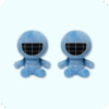 Bluudud Plush 2PCS