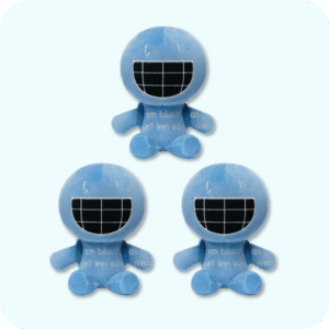 Bluudud Plush 3PCS