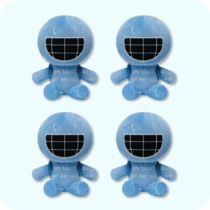 Bluudud Plush 4PCS